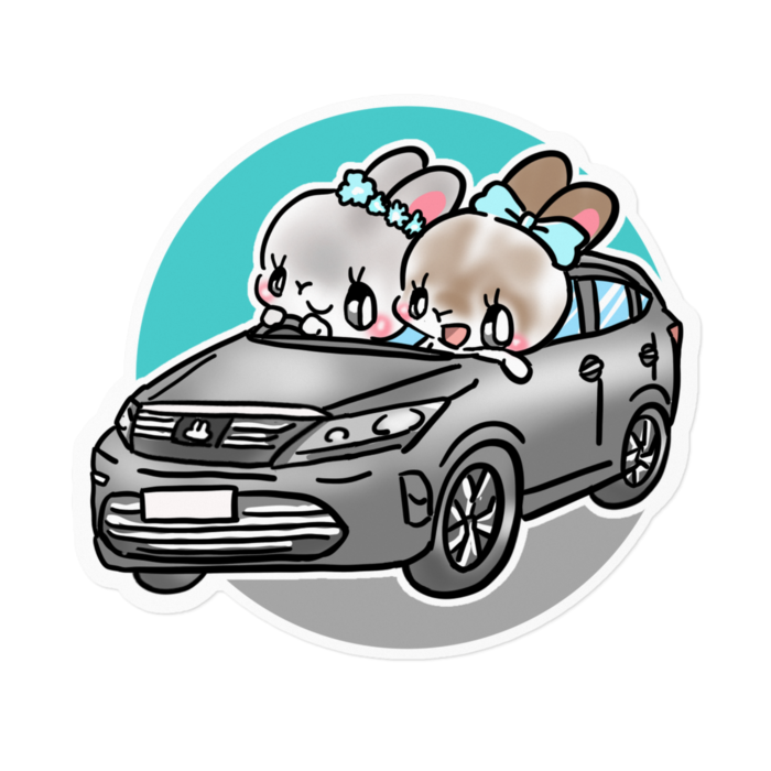 ステッカー - 160 x 160 (mm)