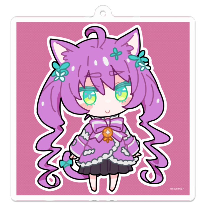 アクリルキーホルダー - 70 x 70 (mm)