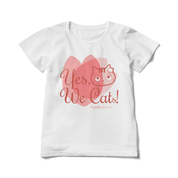 レディースTシャツ - L - 白
