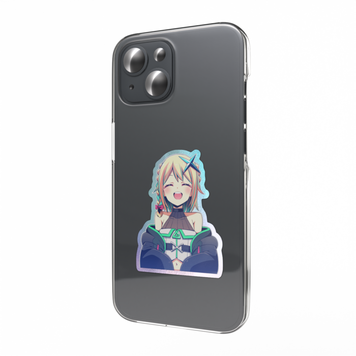 オーロラスマホステッカー - 縦