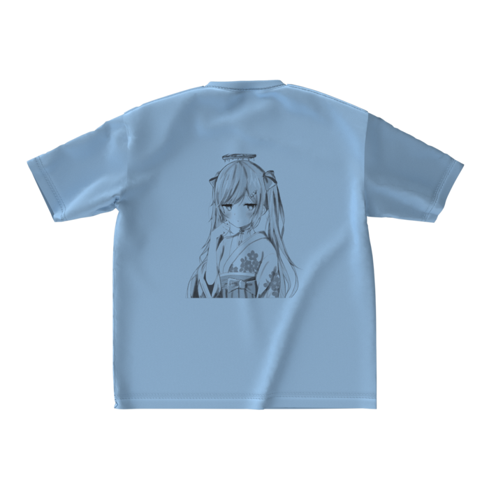ビッグシルエットTシャツ - M - 背面