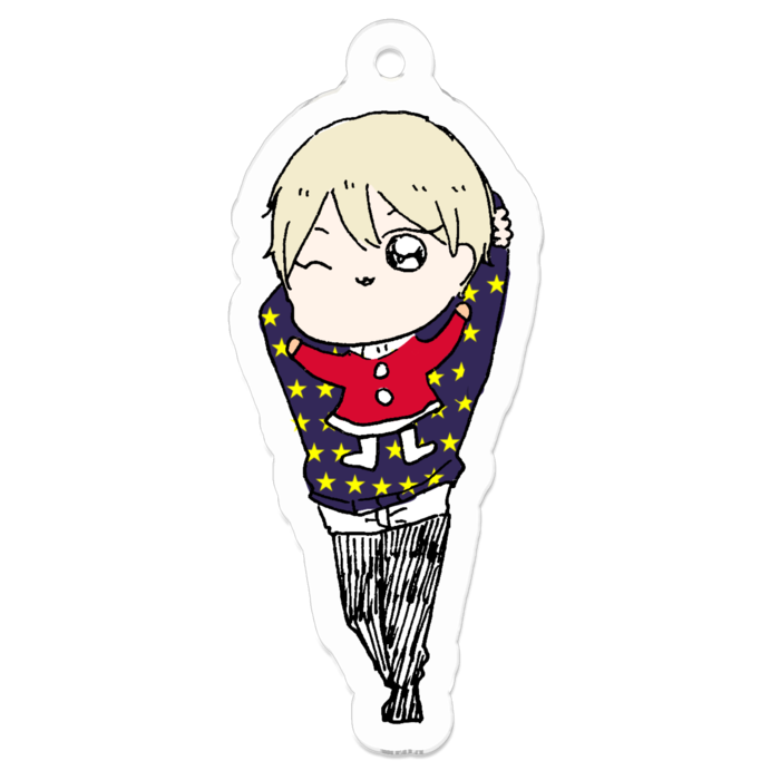 アクリルキーホルダー - 50 x 50 (mm)