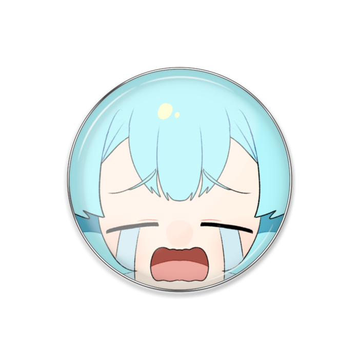 ピンバッジ・号泣