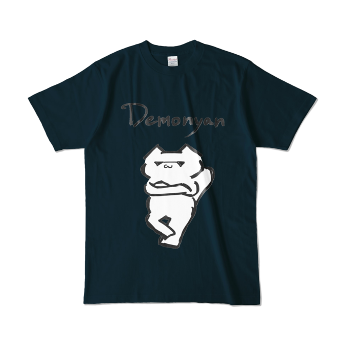 カラーTシャツ - L - ネイビー (濃色)