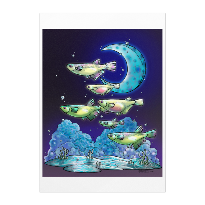 夜　B3／半光沢紙