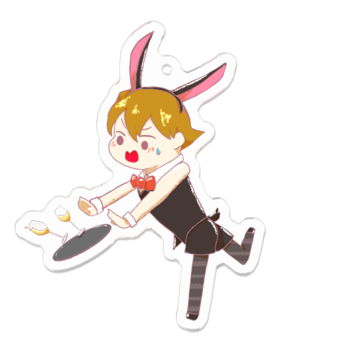 アクリルキーホルダー - 70 x 70 (mm)