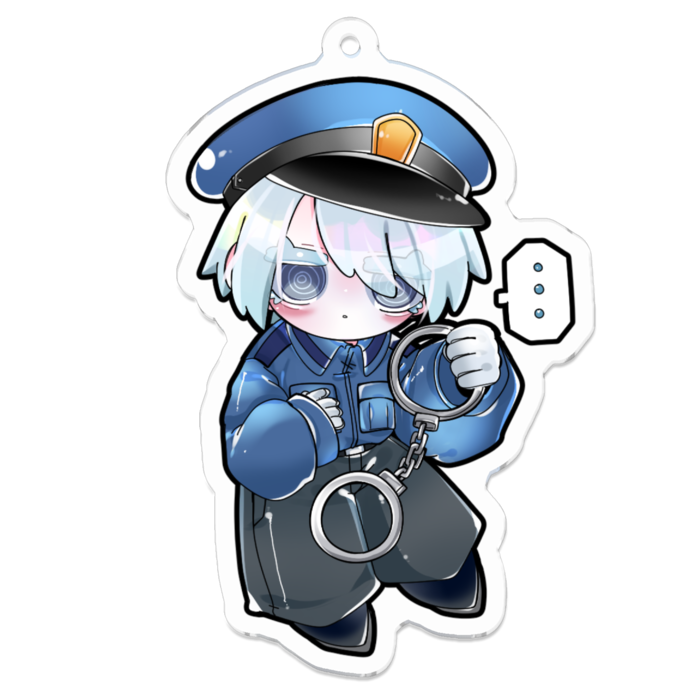 アクリルキーホルダー（コーティング） - 70 x 70 (mm)