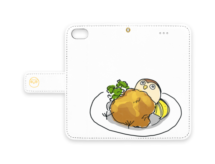 手帳型iPhoneケース - iPhone7 - ストラップ穴 あり