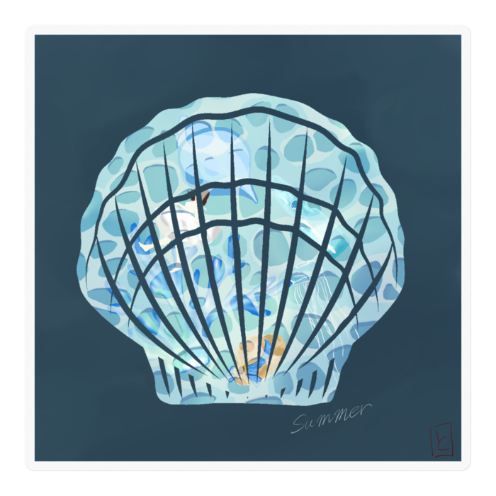 ステッカー - 100 x 100 (mm)