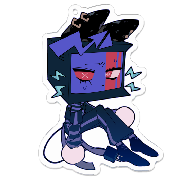 アクリルキーホルダー - 70 x 70 (mm)