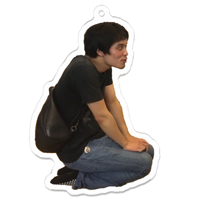 アクリルキーホルダー - 70 x 70 (mm)