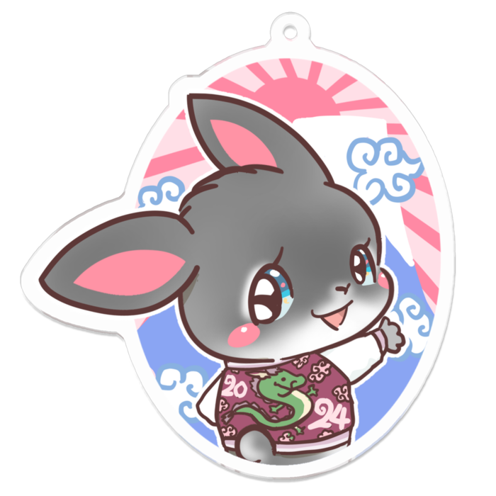 アクリルキーホルダー - 70 x 70 (mm)