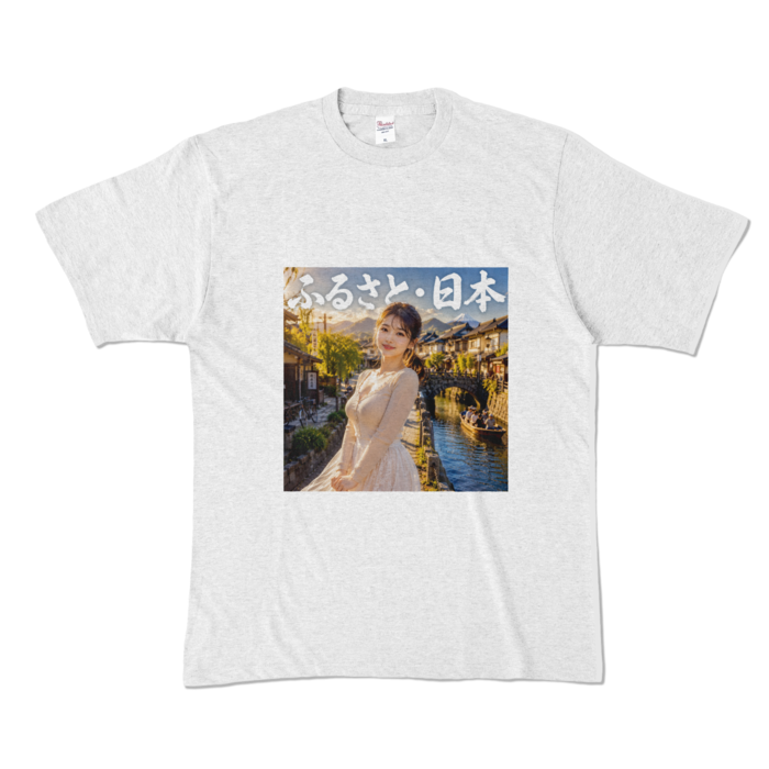 カラーTシャツ - XL - アッシュ （淡色）