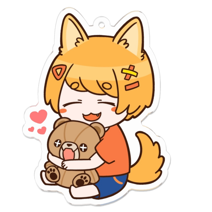 アクリルキーホルダー - 70 x 70 (mm)