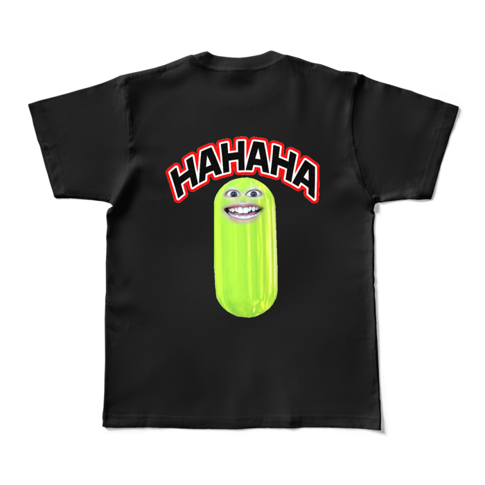 [背面]カラーTシャツ - M - ブラック
