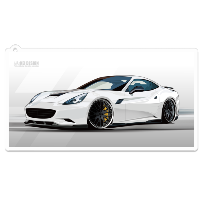 アクリルキーホルダー - 100 x 100 (mm)