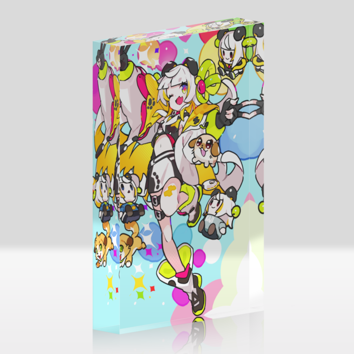 アクリルブロック - 100 × 148mm