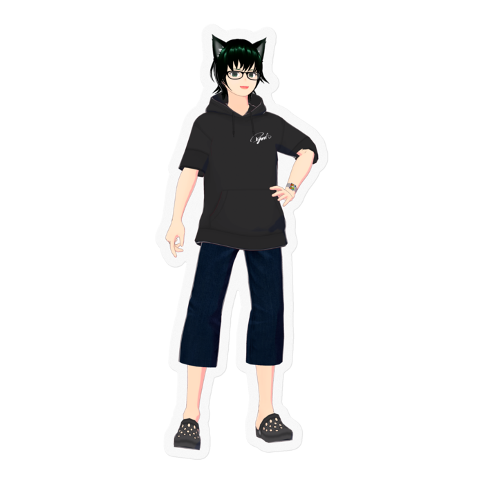 ステッカー - 100 x 100 (mm)