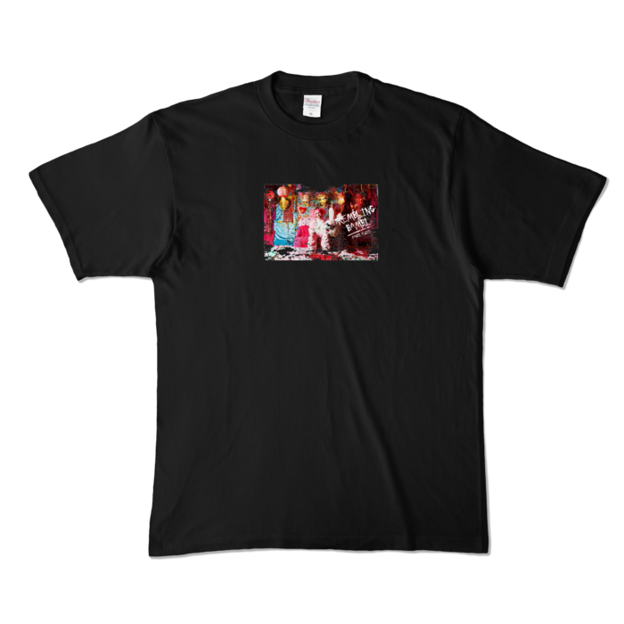 カラーTシャツ - XL - ブラック (濃色)