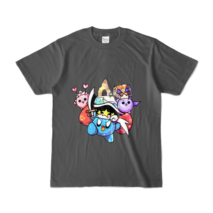 カラーTシャツ - S - チャコール (濃色)