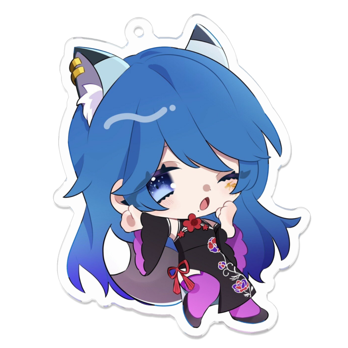 アクリルキーホルダー - 70 x 70 (mm)