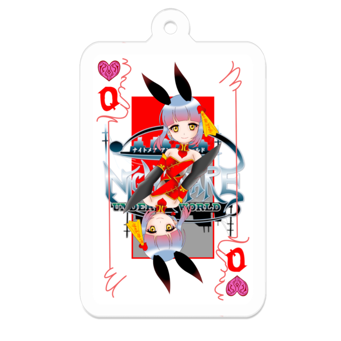 アクリルキーホルダー - 50 x 50 (mm)(4)