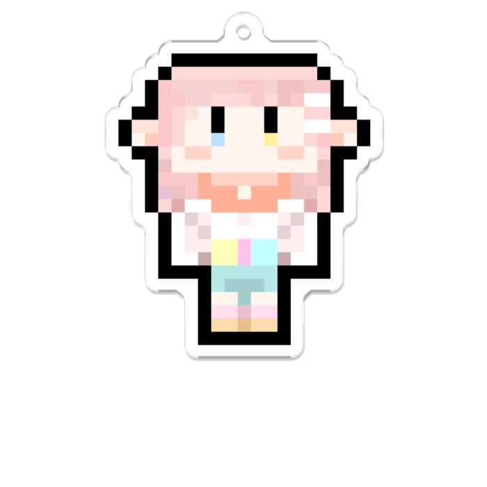 アクリルキーホルダー - 70 x 70 (mm)