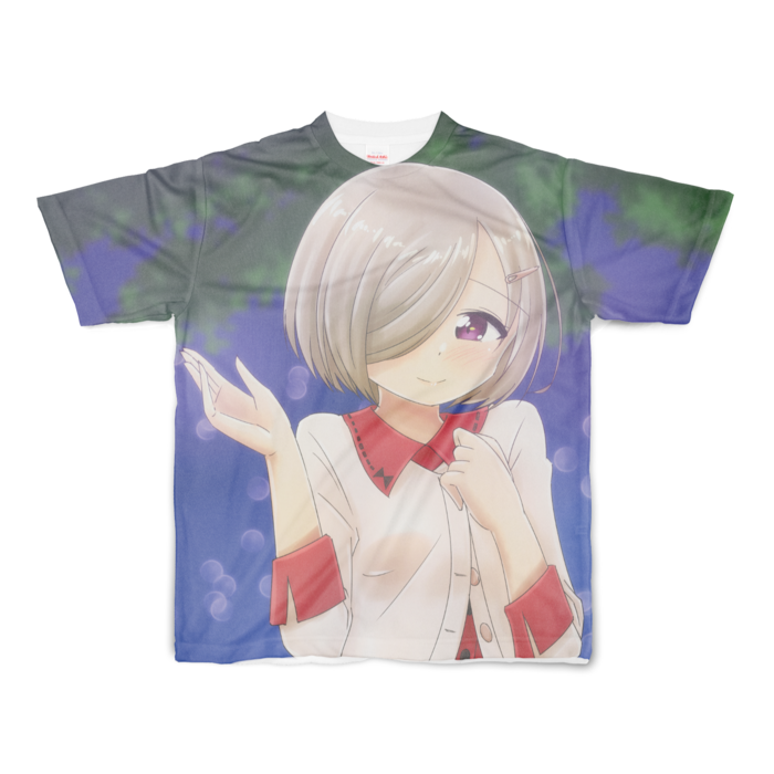 フルグラフィックTシャツ - S - 正面印刷のみ