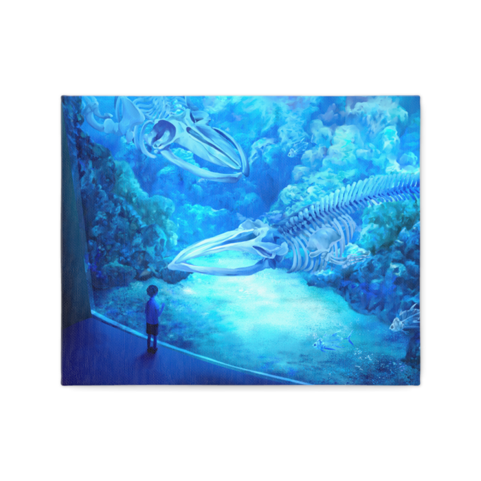 『うたかた水族館』キャンバス - F3