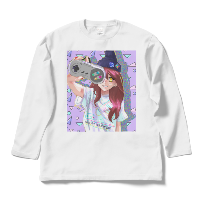 ロングスリーブTシャツ - L - ホワイト