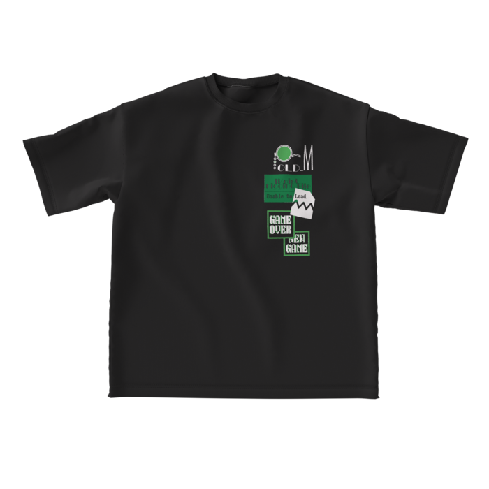 ビッグシルエットTシャツ - L - 両面