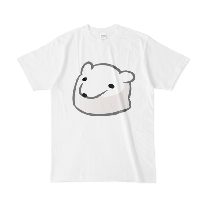 ふつう_くまぷTシャツ - L
