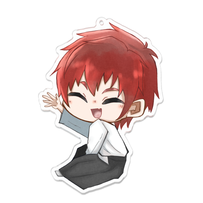 アクリルキーホルダー - 100 x 100 (mm)