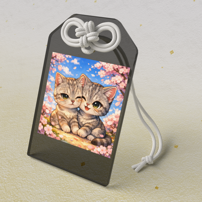 アクリルお守り - 50 × 80mm