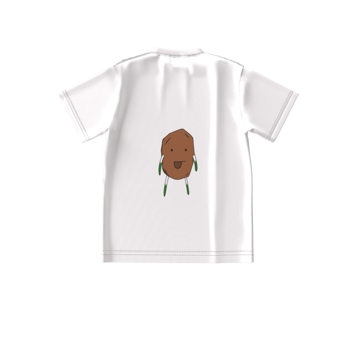 ビッグシルエットTシャツ - S - 背面