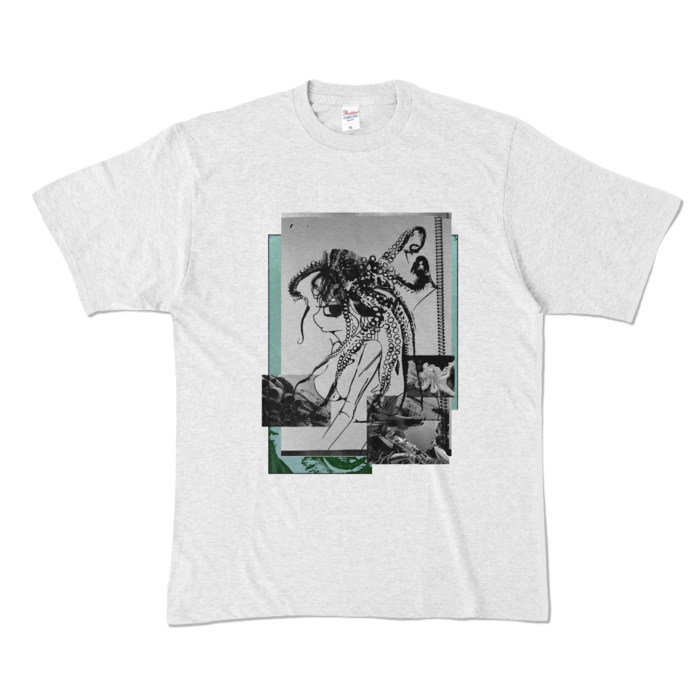 カラーTシャツ - XL - アッシュ (淡色)