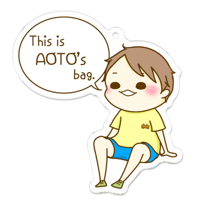 アクリルキーホルダー - 70 x 70 (mm)