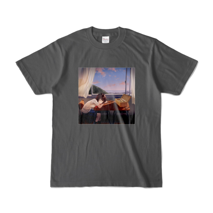 カラーTシャツ - S - チャコール (濃色)