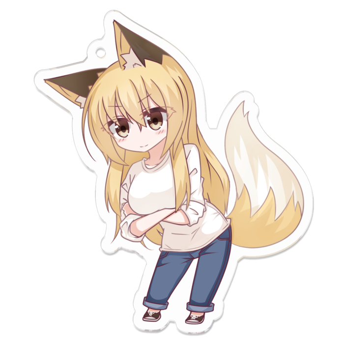 アクリルキーホルダー - 70 x 70 (mm)