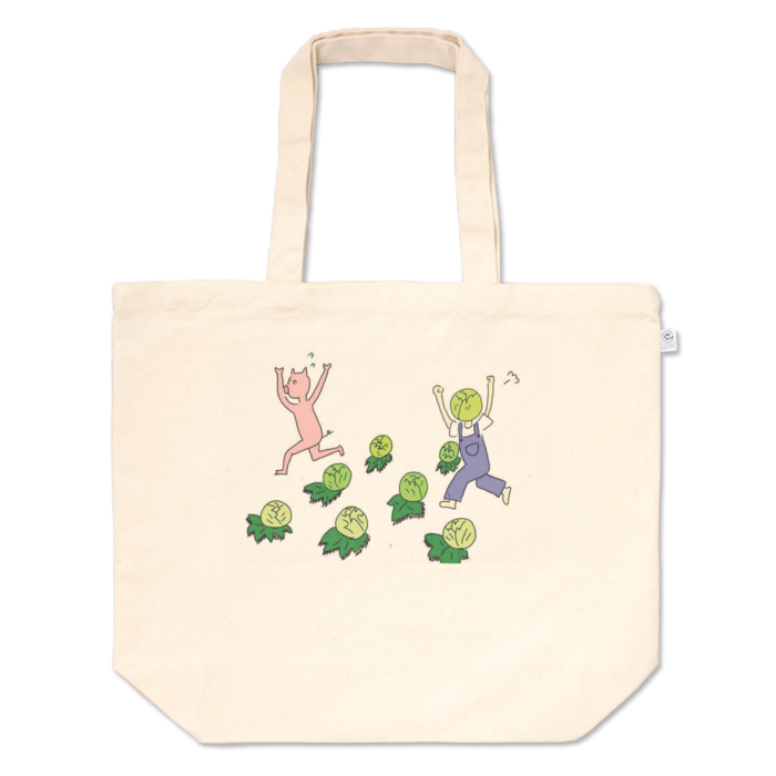 トートバッグ - L - プリント面積中