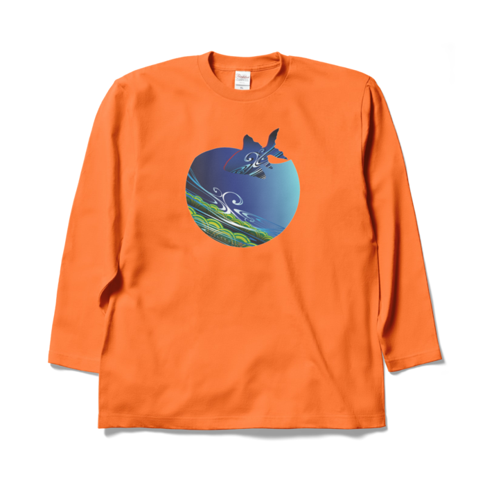 ロングスリーブTシャツ - XL - オレンジ
