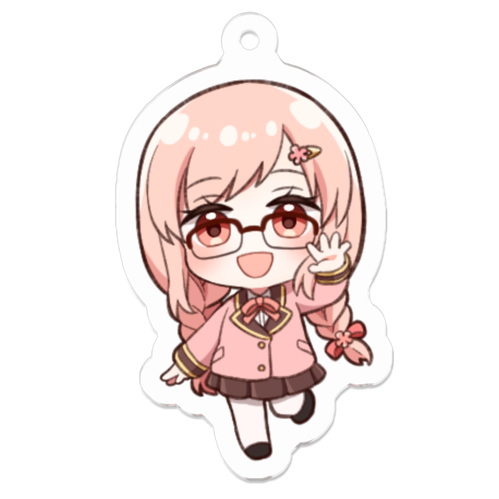 アクリルキーホルダー 学生服衣装さな