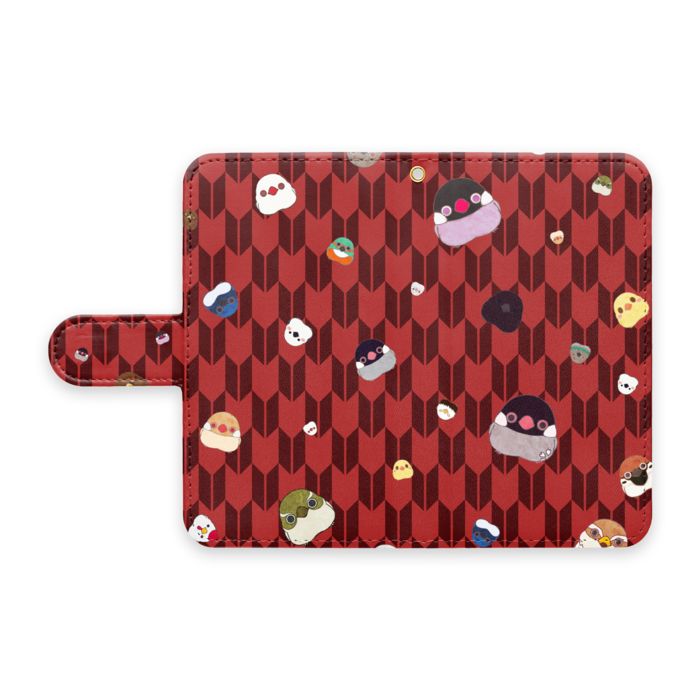 手帳型Androidケース - S - ストラップ穴 あり