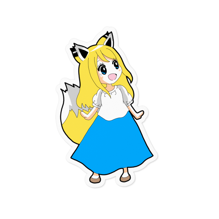 ステッカー - 100 x 100 (mm)