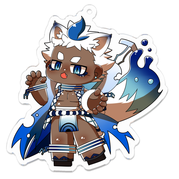 アクリルキーホルダー - 70 x 70 (mm)