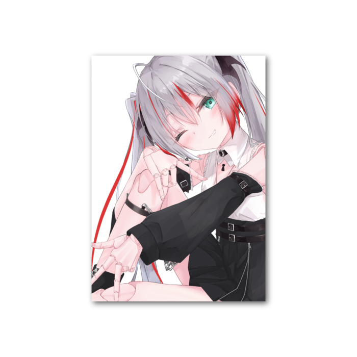 フォト風カード - 縦 - 片面