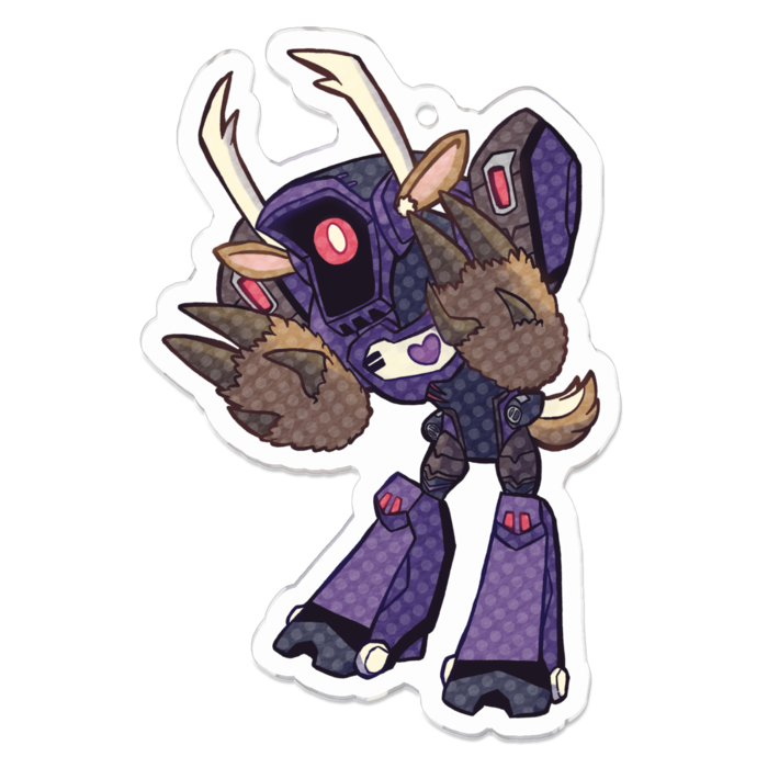 アクリルキーホルダー - 70 x 70 (mm)