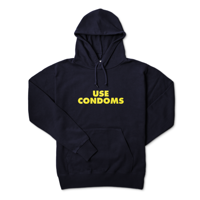 パーカー - L - ネイビー