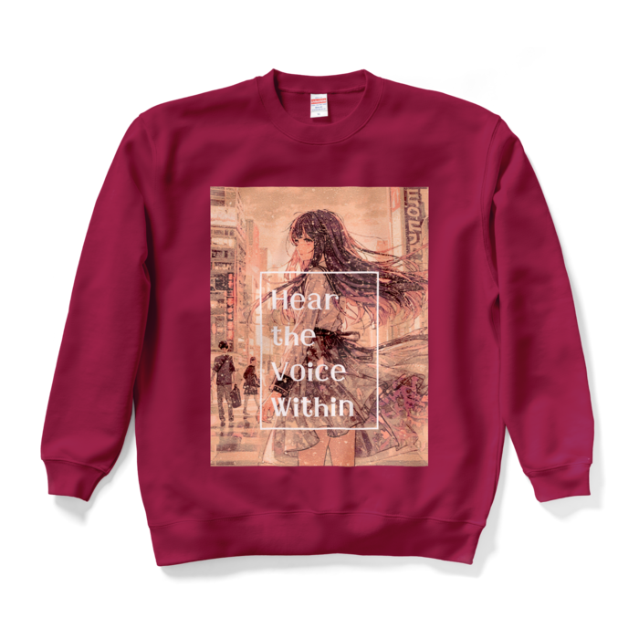 スウェット - XL - バーガンディ