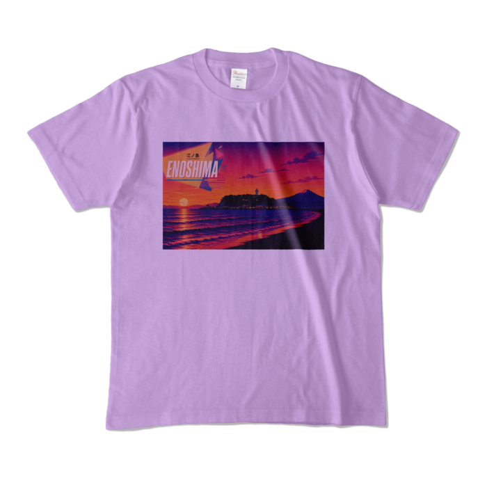 カラーTシャツ - M - ライトパープル (淡色)